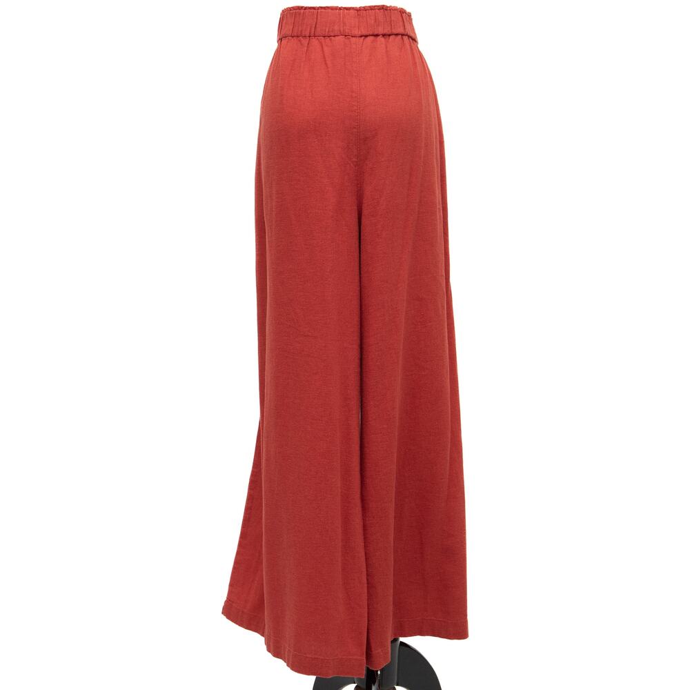 Anne Klein Terracotta Ellie Wide Leg Pull-On Pants Size XL - Picture 3 of 9
